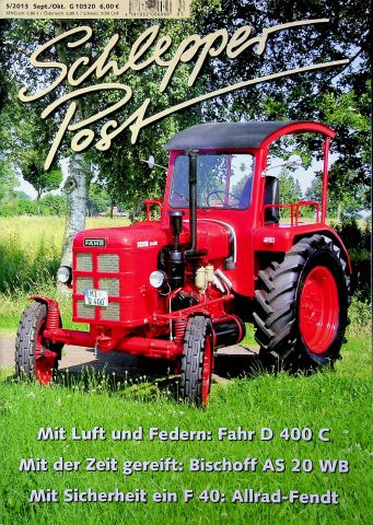 Deckblatt Schlepper Post (05/2013)